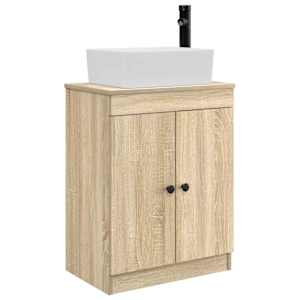 vidaXL Vannitoa kraanikauss Sonoma tamm 54 x 35 x 83 cm Tehispuit