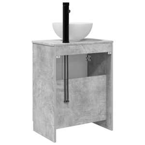 Koupelnová skříňka se dřezem Betonově šedá 54 x 35 x 83 cm - obrázek 6