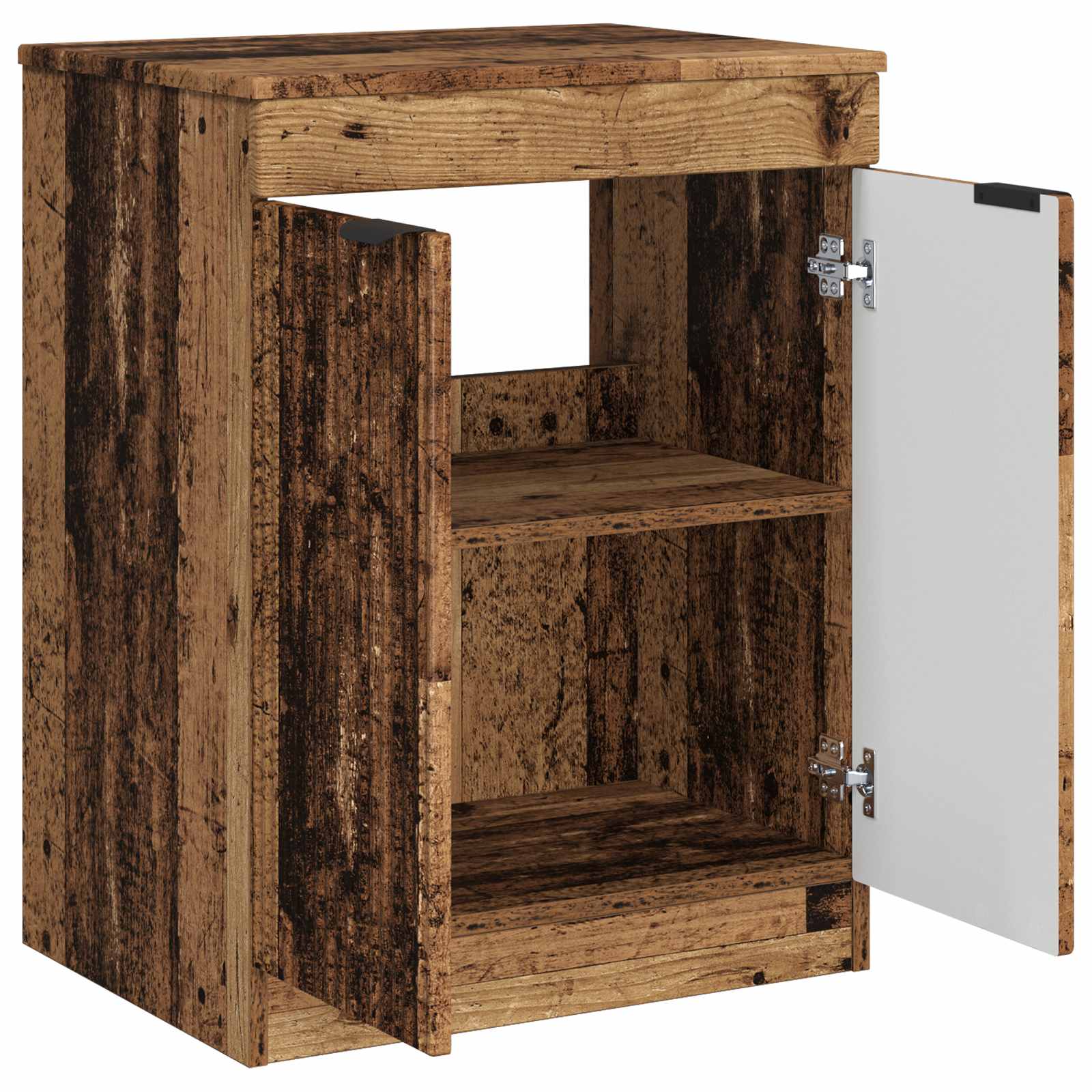Badkamerkast Oud hout 54 x 41 x 70 cm Bewerkt hout | luizaXL | Dé meubelwinkel voor elk interieur Badkamerkast Oud hout 54 x 41 x 70 cm Bewerkt hout - Afbeelding 4