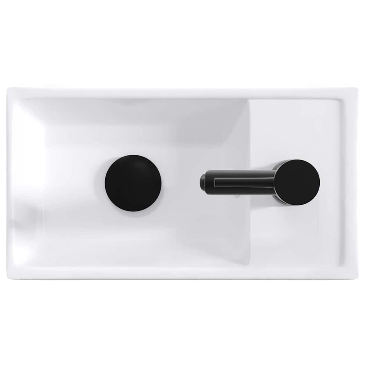 Vask med vandhane og afløb 40,5 x 22,5 x 11,5 cm - Billede 7