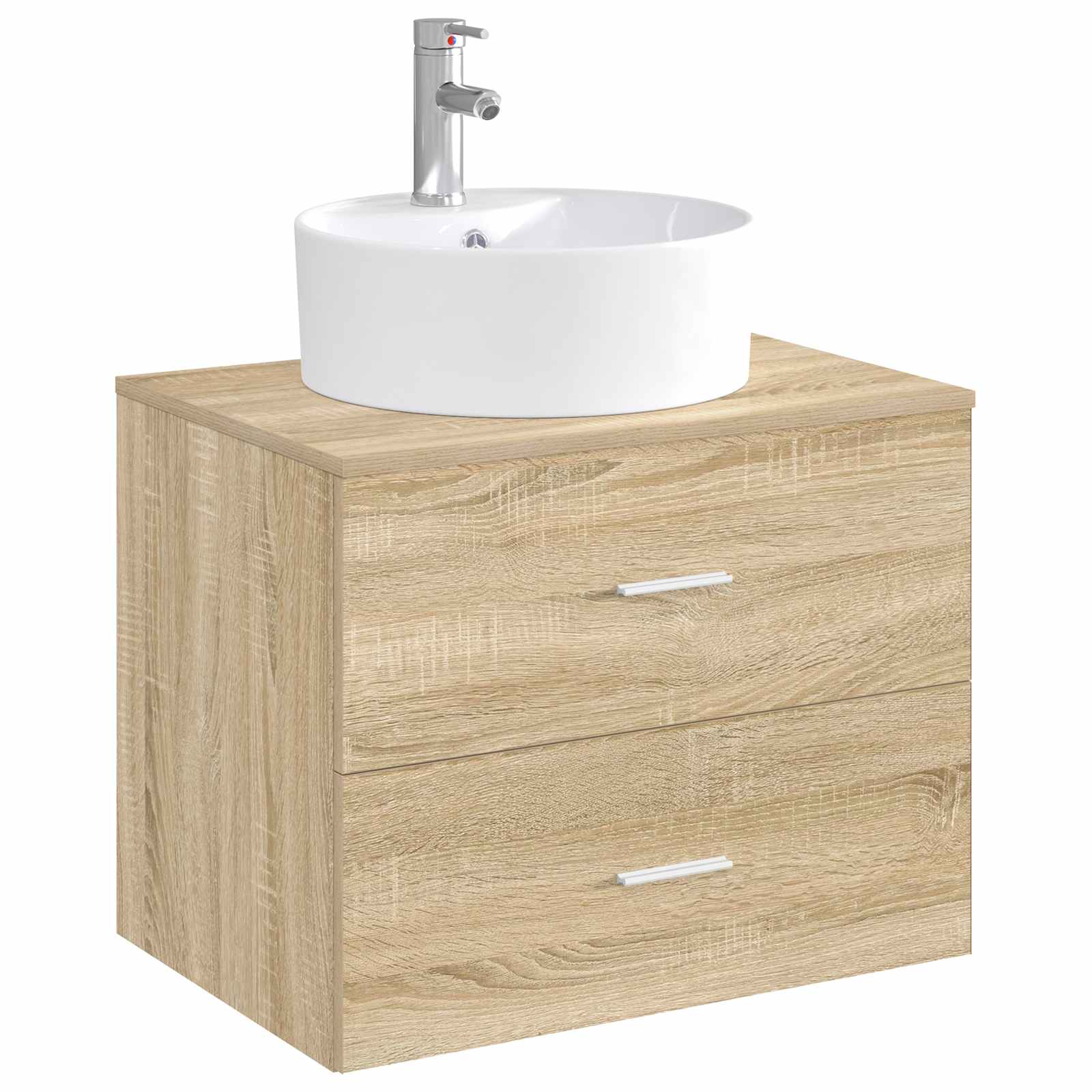 Umivalnik za kopalnico Krom 40,5 x 40,5 x 15 cm Kovina - slika 3