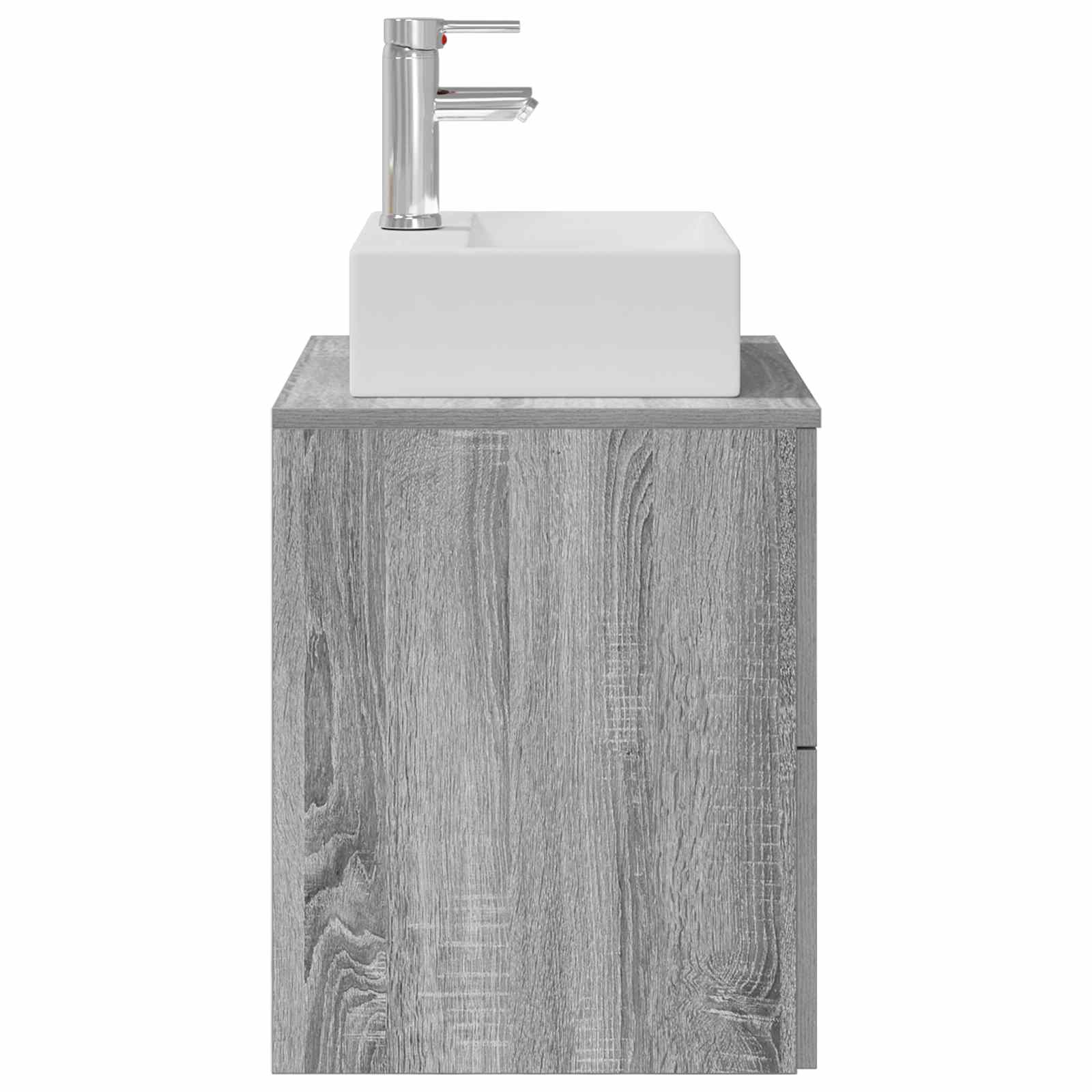 Umivalnik s pritrditev na steno Siva Sonoma 49,5 x 41 x 62,5 cm - slika 4