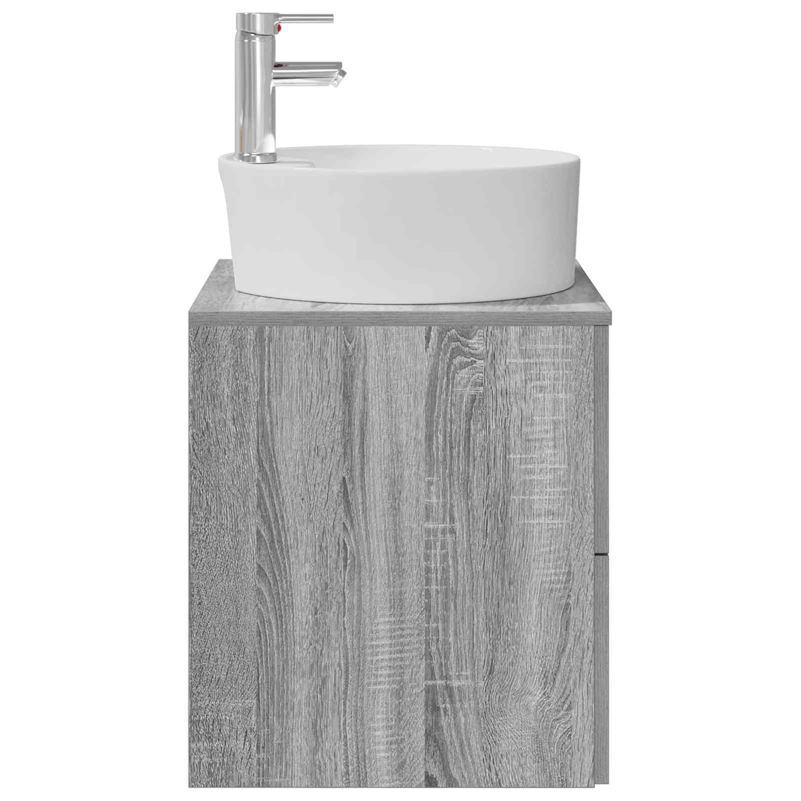 Umivalnik s pritrditev na steno Siva Sonoma 49,5 x 44,5 x 65 cm - slika 4
