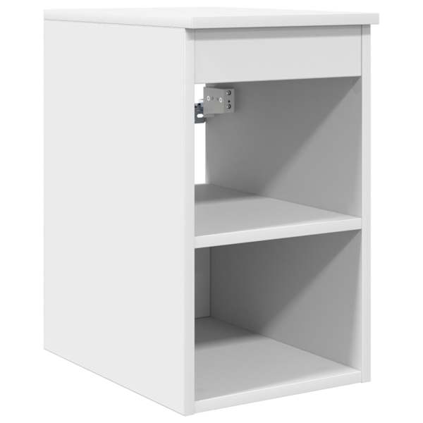 vidaXL Vannitoakapp Vahepealne Valge 30 x 35 x 50 cm Tehispuit