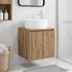 Visoka umivalnik s police Artisan hrast 49,5 x 44,5 x 65,5 cm