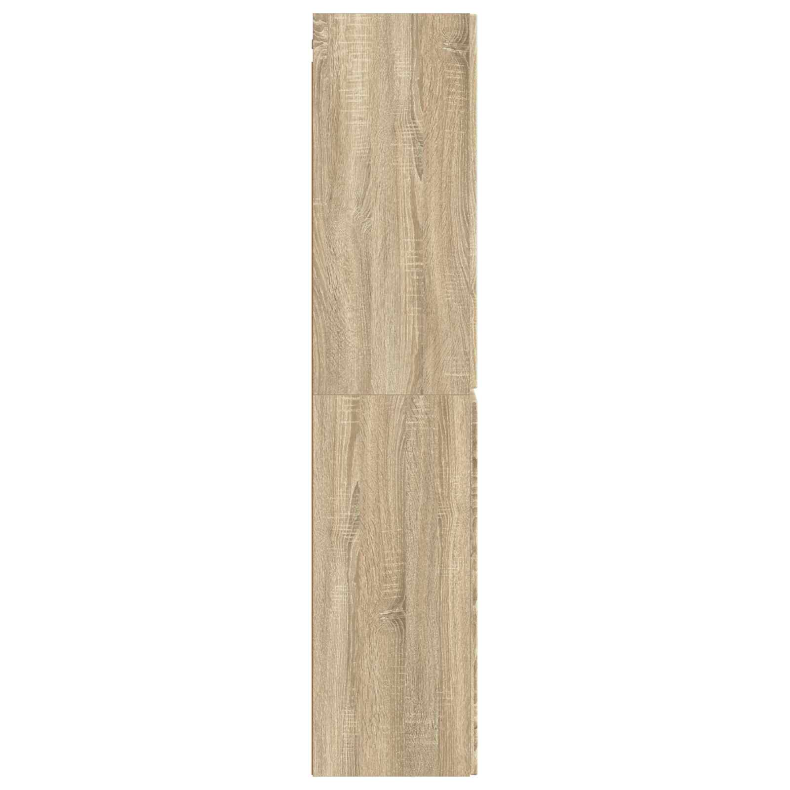 Omejen kabineta za kopalnico Sonoma hrast 33 x 34,5 x 160 cm - slika 4