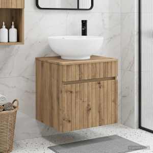 Visoka umivalnik s police Artisan hrast 49 x 44,5 x 66,5 cm