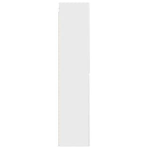 Nástěnná koupelnová skříň Bílá 33 x 34,5 x 160 cm - obrázek 4