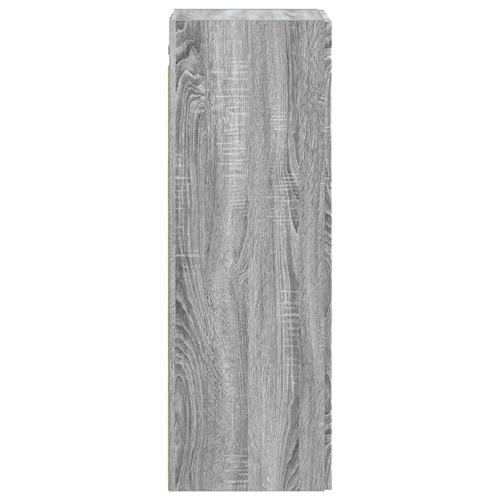 Omejen kabineta za kopalnico Siva Sonoma 33 x 34,5 x 100 cm - slika 4