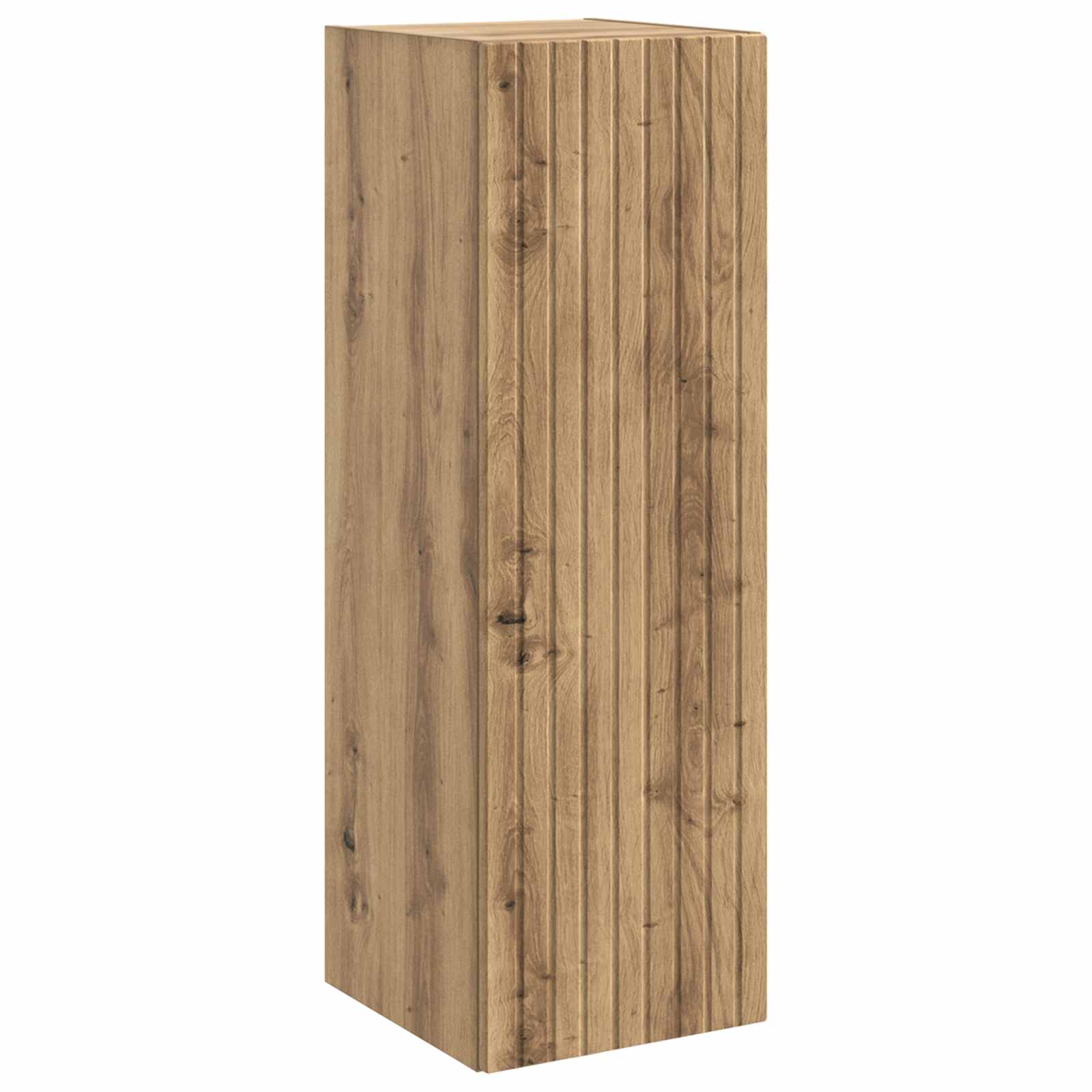 vidaXL Dulap Bathroom Montat pe Perete Stejar Artizanal