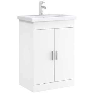 Koupelnová skříňka pod umyvadlo Bílá 78,5 x 37,5 x 81 cm - obrázek 3