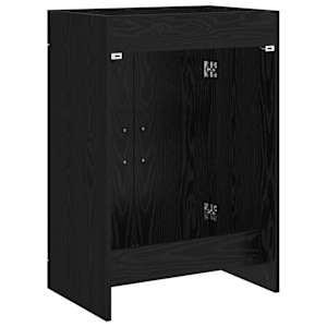 Koupelnová skříňka pod umyvadlo Černý dub 78,5 x 37,5 x 81 cm - obrázek 6