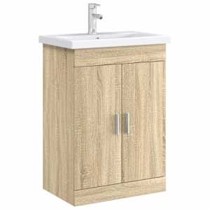 Koupelnová skříňka pod umyvadlo Dub sonoma 78,5 x 37,5 x 81 cm - obrázek 3