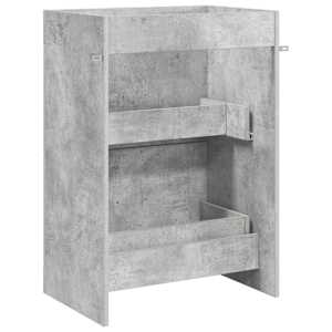 Koupelnová skříňka pod umyvadlo Betonově šedá 56 x 37,5 x 81 cm - obrázek 6