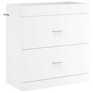 Koupelnová skříňka pod umyvadlo Bílá 78,5 x 37,5 x 81 cm - obrázek 2