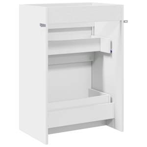 Koupelnová skříňka pod umyvadlo Bílá 56 x 37,5 x 81 cm - obrázek 6