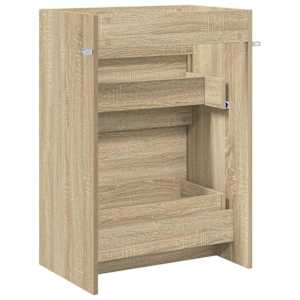 Koupelnová skříňka pod umyvadlo Dub sonoma 56 x 37,5 x 81 cm - obrázek 6