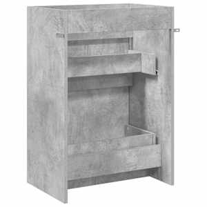 Koupelnová skříňka pod umyvadlo Betonově šedá 56 x 37,5 x 81 cm - obrázek 6