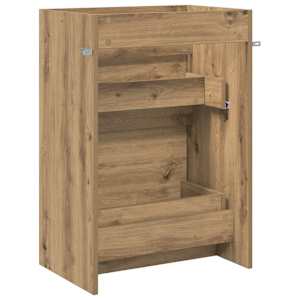 Koupelnová skříňka pod umyvadlo Dub artisan 56 x 37,5 x 81 cm - obrázek 6