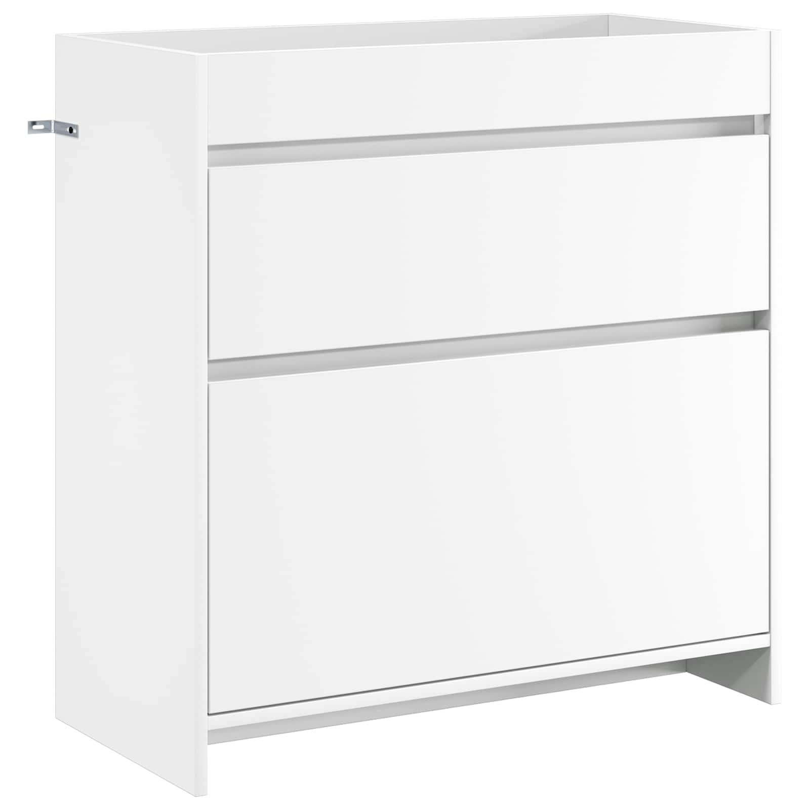 vidaXL Dulap sub chiuvetă pentru baie Alb 78,5 x 37,5 x 81 cm