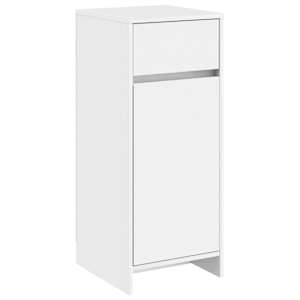 vidaXL Vannitoa kapp Valge 35 x 36,5 x 85 cm Tehispuit