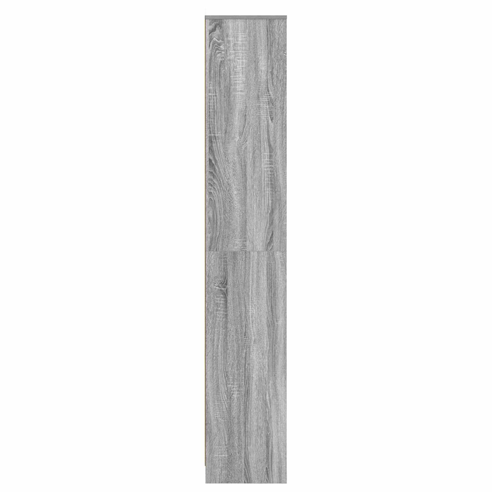 Kopalniška omarica Siva Sonoma 30 x 33 x 190 cm Inženirski les - slika 4