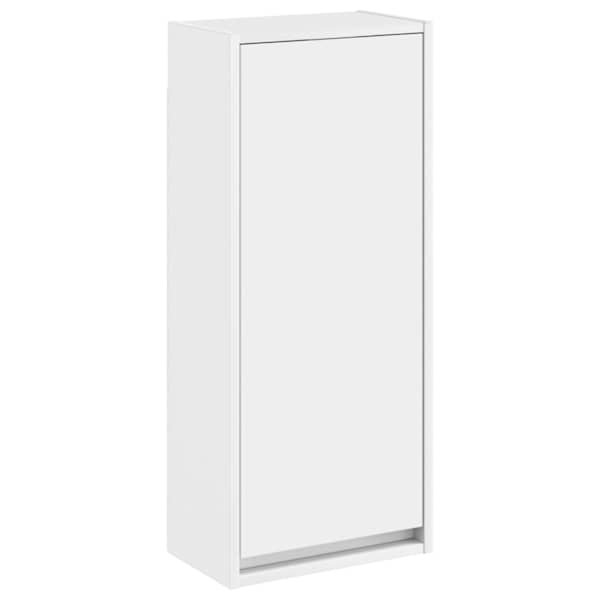 vidaXL Seinale paigaldatav valamu ja kapp Valge 35 x 20 x 81 cm