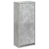 vidaXL Seinale paigaldatav valamu ja kapp Betoonhall 35 x 20 x 81 cm