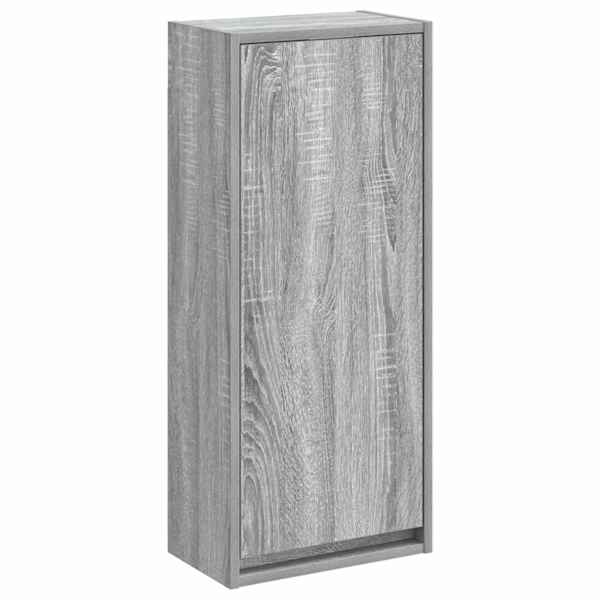 vidaXL Seinale paigaldatav valamu ja kapp Hall Sonoma 35 x 20 x 81 cm