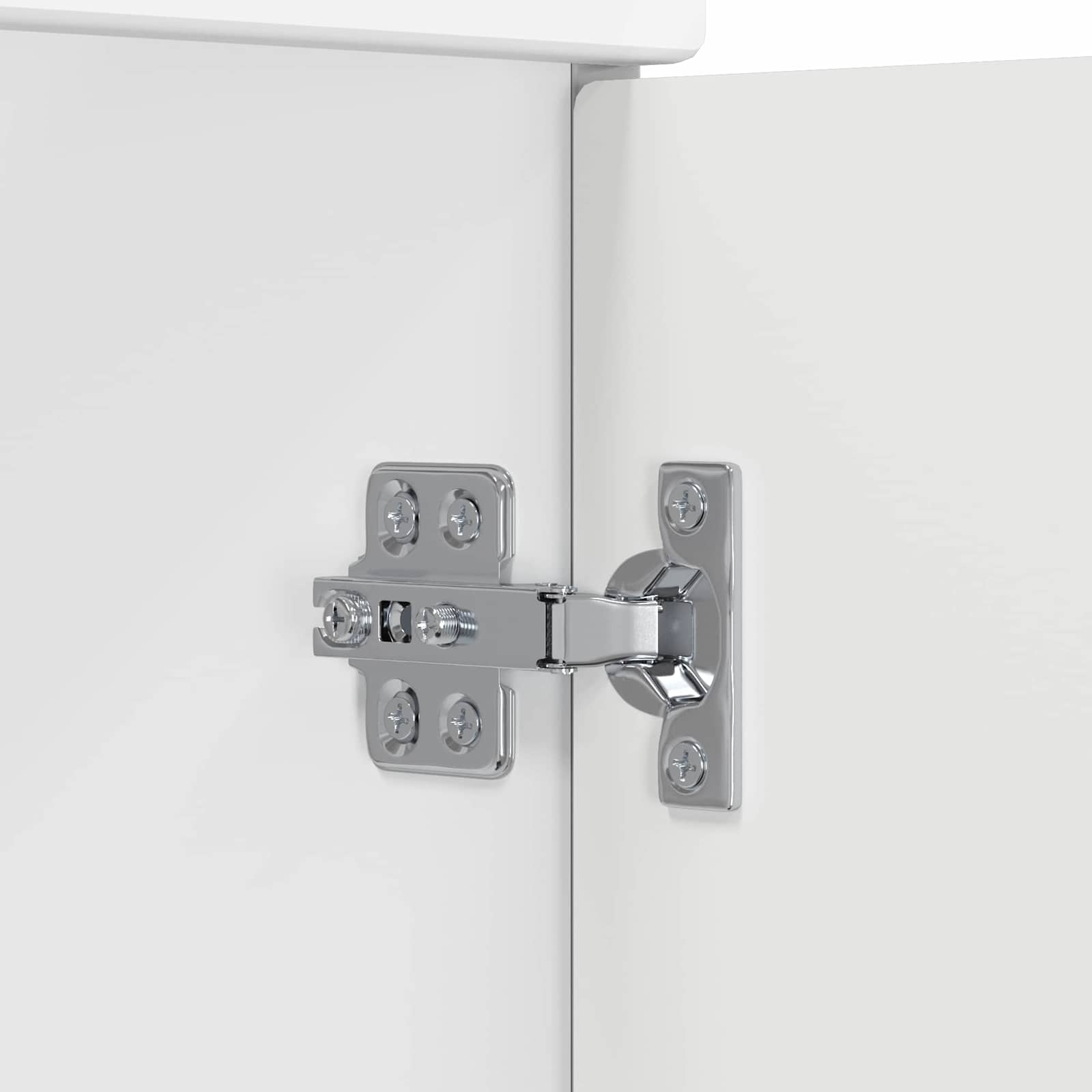 Kopalniški kabinet pod umivalnikom Bela 56 x 37,5 x 81 cm - slika 6