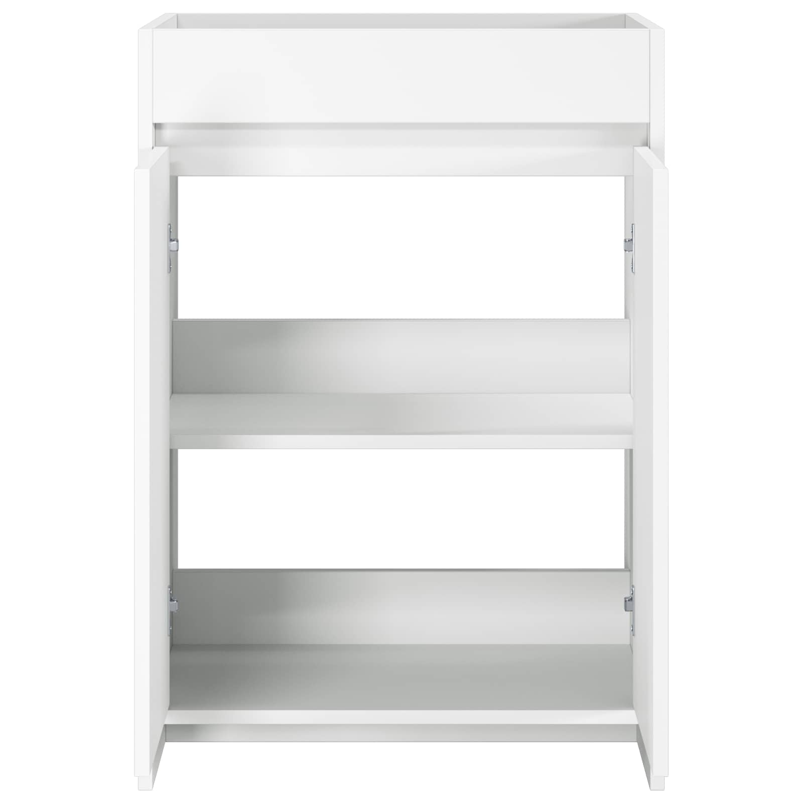 Kopalniški kabinet pod umivalnikom Bela 56 x 37,5 x 81 cm - slika 3