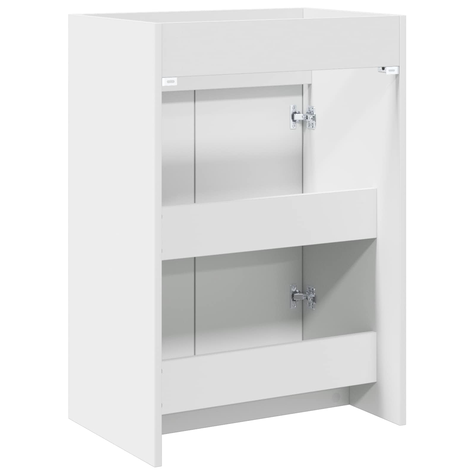 Kopalniški kabinet pod umivalnikom Bela 56 x 37,5 x 81 cm - slika 5