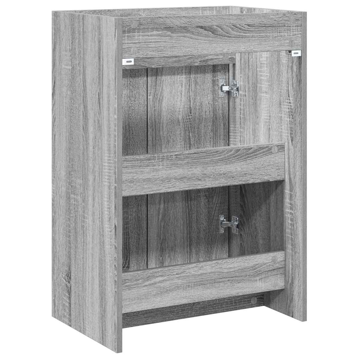 Badeværelse Under Vask Skab Grå Sonoma 56 x 37,5 x 81 cm - Billede 6