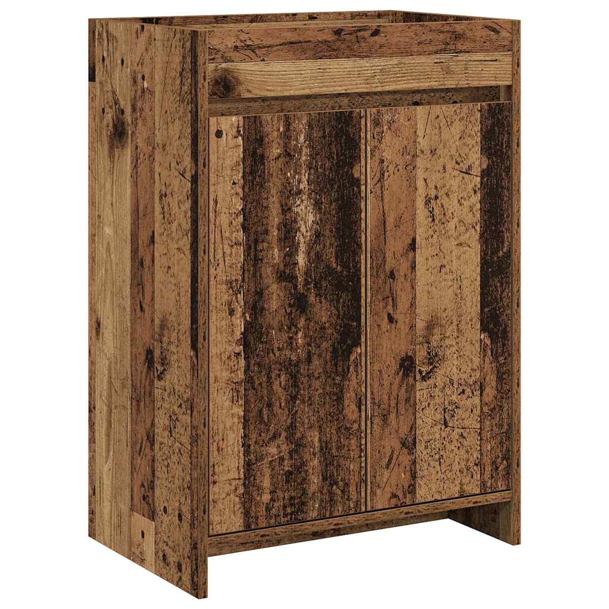 Badeværelse Under Vask Skab Gammelt træ 56 x 37,5 x 81 cm - Billede 2