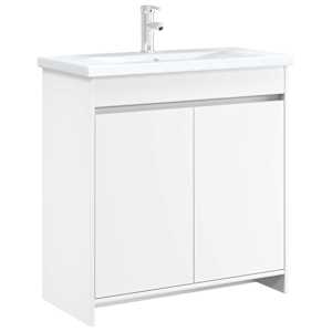 Koupelnová skříňka pod umyvadlo Bílá 78,5 x 37,5 x 81 cm - obrázek 2