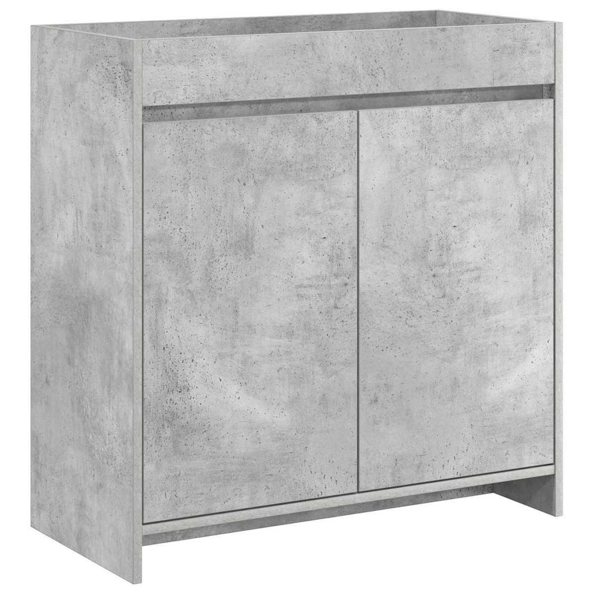 Badeværelse Under Vask Skab Betongrå 78,5 x 37,5 x 81 cm - Billede 2