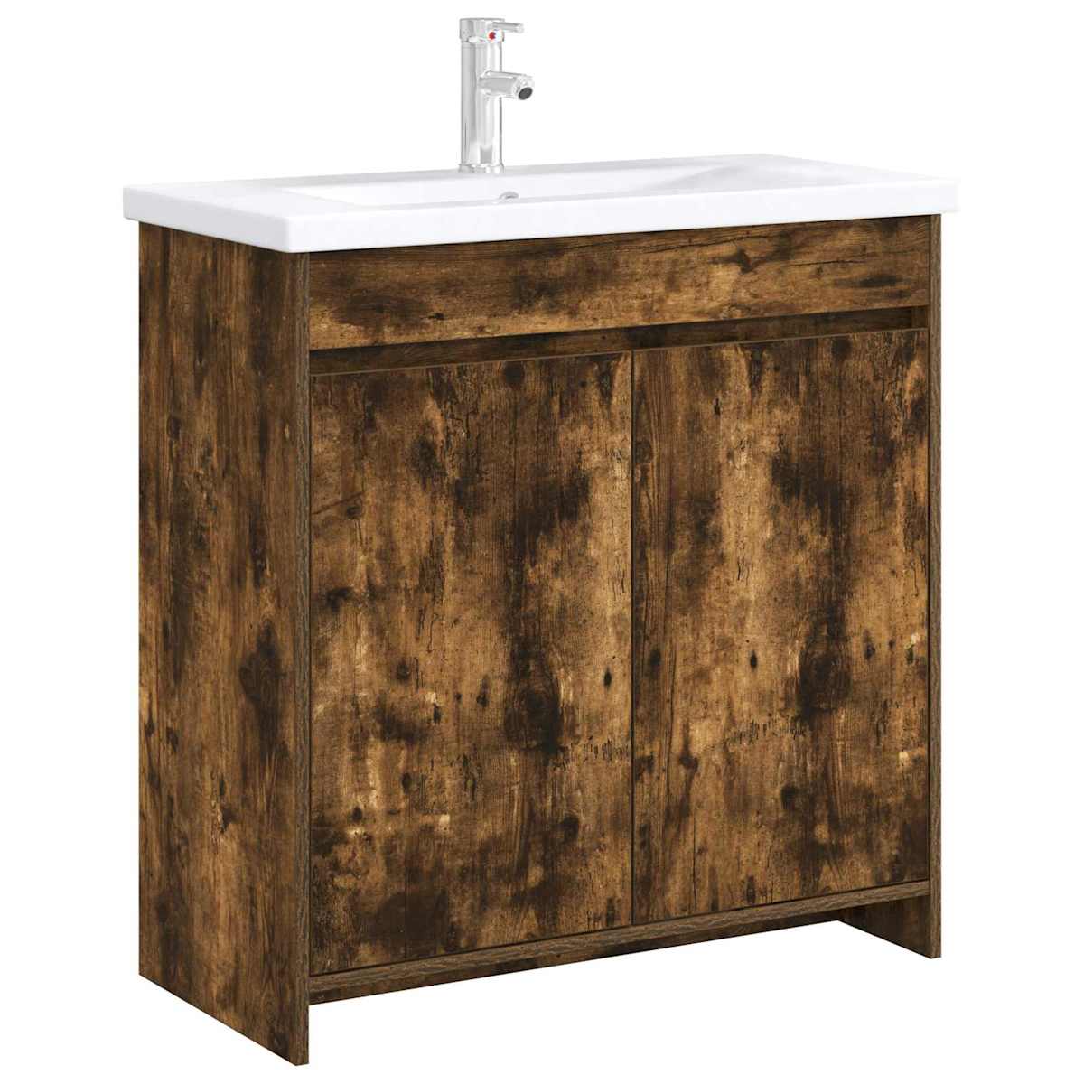 Badeværelse Under Vask Skab Røget eg 78,5 x 37,5 x 81 cm - Billede 3