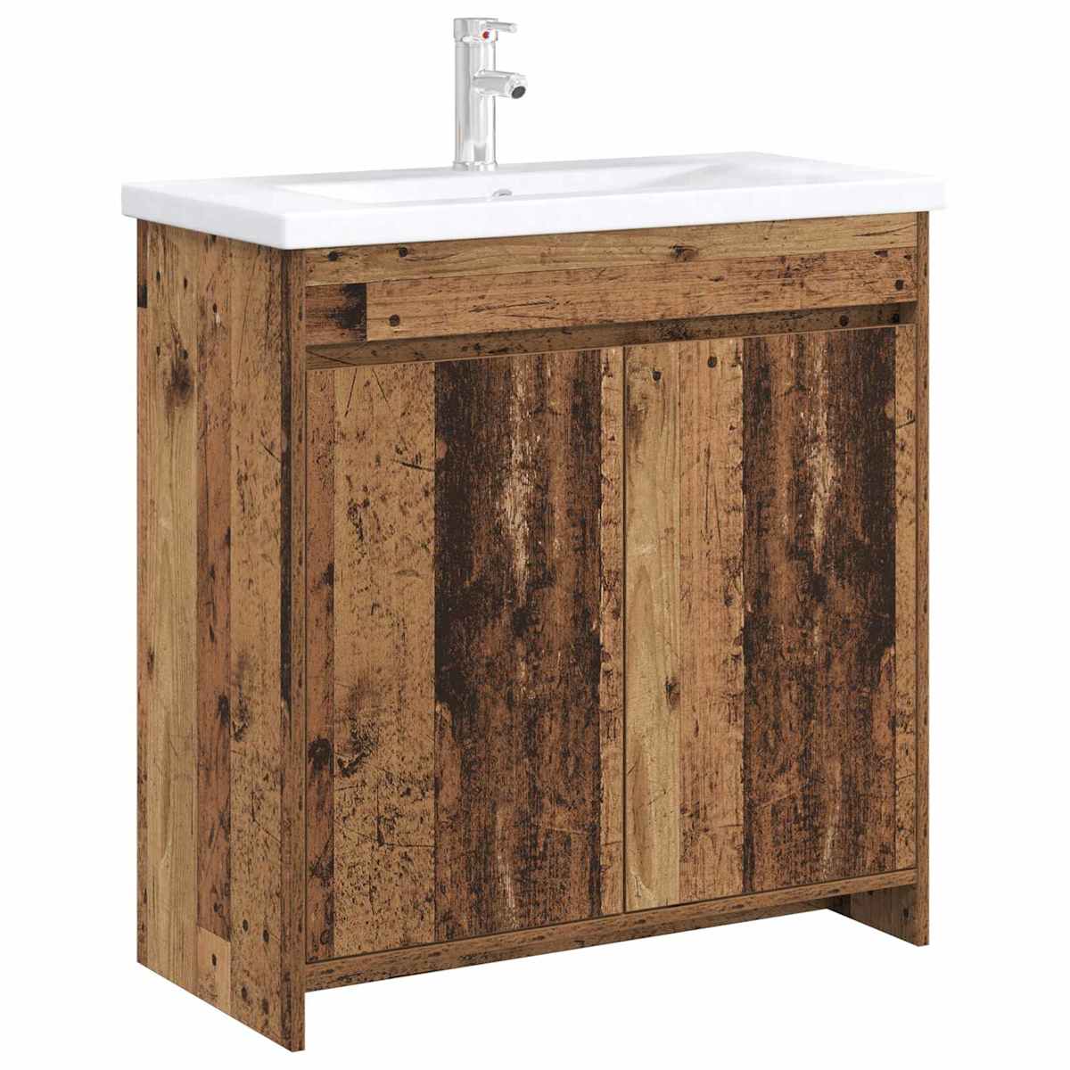 Badeværelse Under Vask Skab Gammelt træ 78,5 x 37,5 x 81 cm - Billede 3