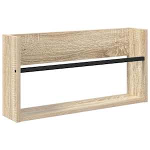 Regál na časopisy s policí 2 pcs Sonoma dub 60 x 12 x 30 cm - obrázek 5