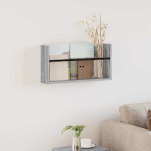 Regal za revije Siva Sonoma 60 x 12 x 30 cm Konstruiran les