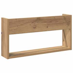 Regál na časopisy s policí Artisanový dub 60 x 12 x 30 cm - obrázek 7