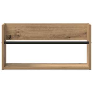 Regál na časopisy s policí Artisanový dub 60 x 12 x 30 cm - obrázek 5