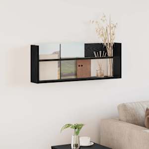 Regal za revije Črna Orehovina 80 x 12 x 30 cm Konstruiran les