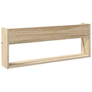 Regál na časopisy s policí 2 pcs Sonoma dub 80 x 12 x 30 cm - obrázek 8