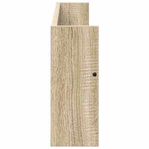Regál na časopisy s policí 2 pcs Sonoma dub 80 x 12 x 30 cm - obrázek 7