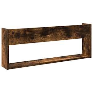 Regál na časopisy s policí 2 pcs Kouřový dub 80 x 12 x 30 cm - obrázek 8
