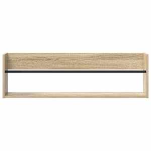 Regál na časopisy s policí 2 pcs Sonoma dub 100 x 12 x 30 cm - obrázek 6