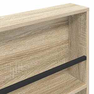 Regál na časopisy Sonoma dub 60 x 12 x 70 cm kompozitní dřevo - obrázek 8
