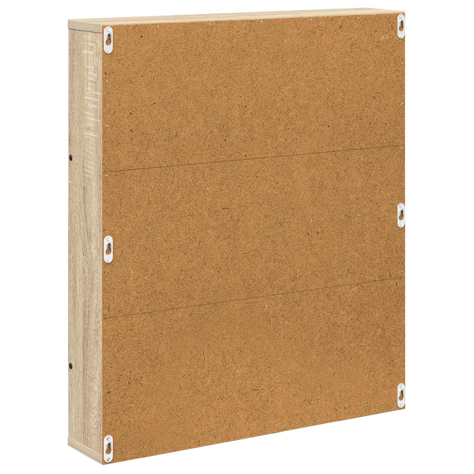 Raft pentru reviste Stejar Sonoma 60 x 12 x 70 cm Lemn compozit [6]