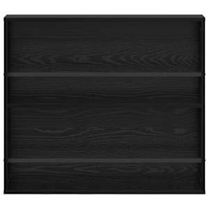 Regál na časopisy s policí 2 pcs Černý dub 80 x 12 x 70 cm - obrázek 6